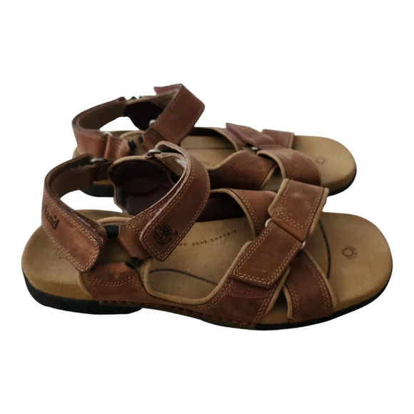 Sz 9M Timberland men’s genuine leather sandals Timberland 45562 EarthKeepers Fisherman Sandals, Men main image 2